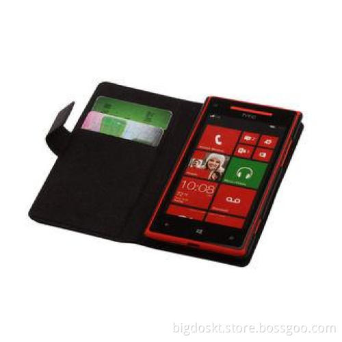 Fashion Anti-Wear HTC Leather Phone Case Book Flip Style
